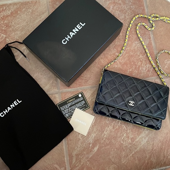 Chanel wallet on chain patent leather - Picture 3 of 9